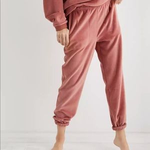 Aerie Real Obsessed Velour Joggers